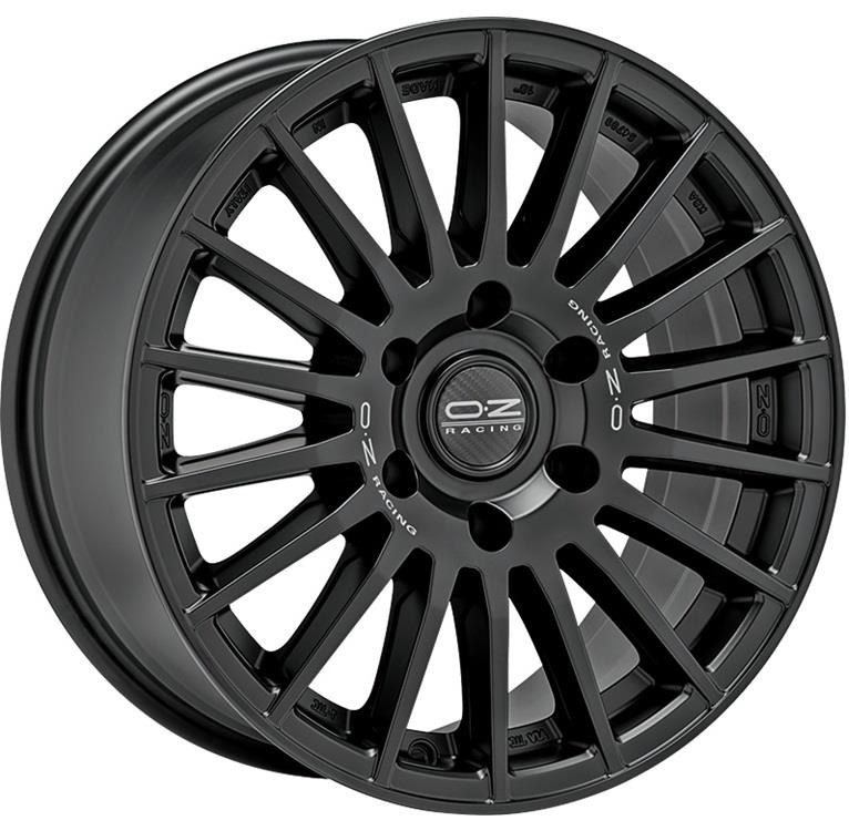 OZ Racing Rally Desert Matt Black Silver Lettering 6H 8×18 6x139.7